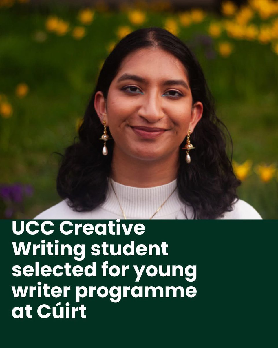English UCC (@englishucc) on Twitter photo UCC MA in Creative Writing student Angelia D’Souza has been chosen as a young writer delegate <a href="/CuirtFestival/">Cúirt Festival</a> ucc.ie/en/cacsss/news… UCC MA in Creative Writing student Angelia D’Souza has been chosen as a young writer delegate <a href="/CuirtFestival/">Cúirt Festival</a> ucc.ie/en/cacsss/news…