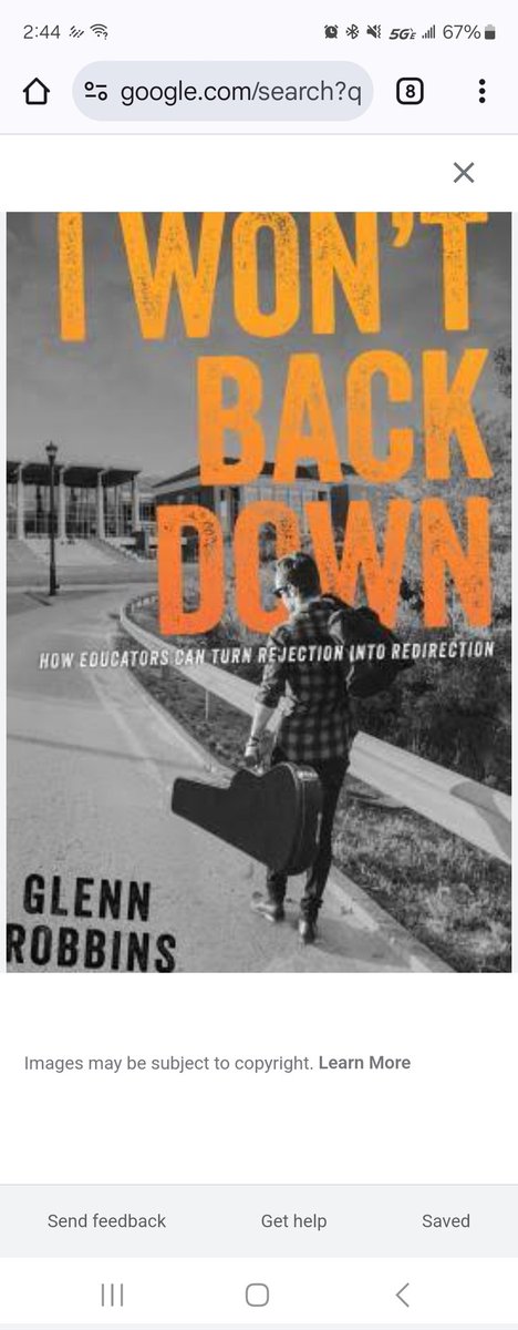 Mentioned and recommended <a href="/GlennGRobbins/">Glenn Robbins</a> book, I Won't Back Down to the Women in Technology breakfast at <a href="/CoSN/">CoSN</a> 2025 conference. Having resilience,  dealing with rejection, growth mindset and being an educational leader. Re