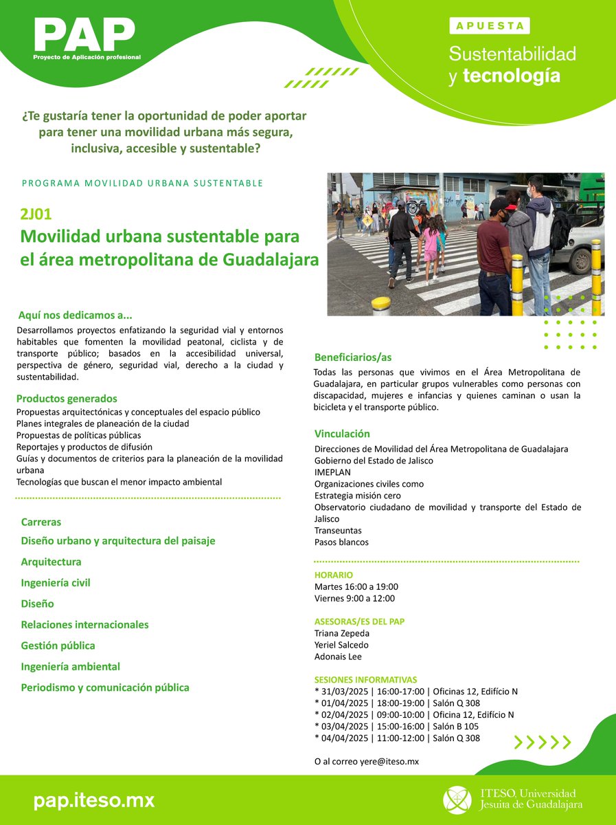 Inician las sesiones informativas para el PAP de movilidad urbana.