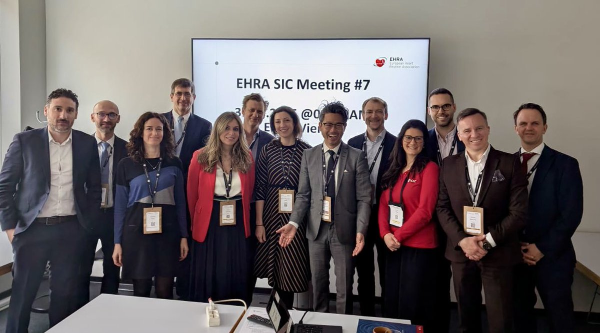 Julian Chun (@jongichun) on Twitter photo 🔥Productive EHRA_SIC Meeting and Team…!!!🙏🏻
Outstanding F2F meeting - discussions - fresh data to come.
<a href="/LauraPerrottaEP/">Laura Perrotta</a> <a href="/AndreasMetzner7/">Andreas Metzner</a> <a href="/DrMarkMills/">Mark Mills</a> <a href="/ChristianHeeger/">Christian-H. Heeger</a> <a href="/LinaMarcantoni/">lina marcantoni</a> <a href="/AriSultanEP/">Arian Sultan</a> <a href="/ftrae/">Piotr Futyma, MD</a> <a href="/EHRAPresident/">EHRAPresident</a> Jarkko, Martina, Maura, Michal, Gabor 🔥Productive EHRA_SIC Meeting and Team…!!!🙏🏻
Outstanding F2F meeting - discussions - fresh data to come.
<a href="/LauraPerrottaEP/">Laura Perrotta</a> <a href="/AndreasMetzner7/">Andreas Metzner</a> <a href="/DrMarkMills/">Mark Mills</a> <a href="/ChristianHeeger/">Christian-H. Heeger</a> <a href="/LinaMarcantoni/">lina marcantoni</a> <a href="/AriSultanEP/">Arian Sultan</a> <a href="/ftrae/">Piotr Futyma, MD</a> <a href="/EHRAPresident/">EHRAPresident</a> Jarkko, Martina, Maura, Michal, Gabor