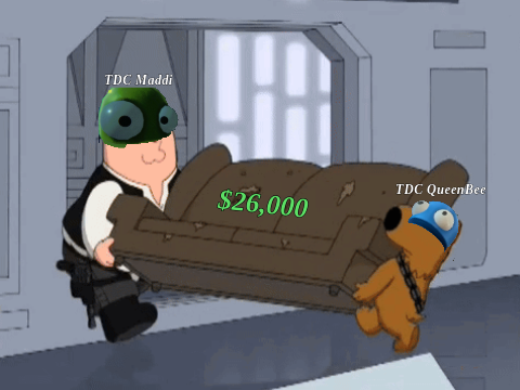 Queenie and Maddi trying to make quota: