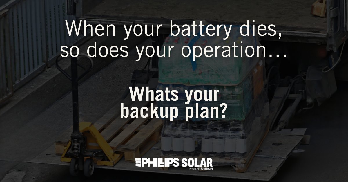 When your battery dies, your entire operation grinds to a halt.
So the real question is: what’s your backup plan?

Don’t wait for failure to make a plan. Stay ahead. Stay moving.
Power your fleet with Phillips Solar.

#TruckingSolutions #PhillipsIndustries #PhillipsSolar