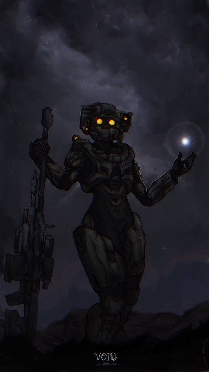 A lone wolf among ghosts and glass.

🎨 via <a href="/voidspawn01/">B-111🥀(comms open)</a>

#HaloSpotlight