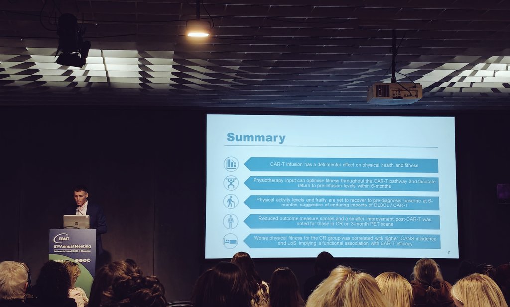criscanro (@criscanro) on Twitter photo James Williams talking about CART effect on physical health and the challenge of the increasing frailty #CART <a href="/TheEBMT_Nurses/">EBMT Nurses</a> #EBMT25 James Williams talking about CART effect on physical health and the challenge of the increasing frailty #CART <a href="/TheEBMT_Nurses/">EBMT Nurses</a> #EBMT25