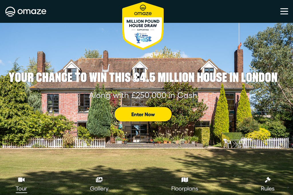 BREAKING | Big Breakfast fans have the opportunity of a lifetime, the chance to win The original Big Breakfast house.

Omaze, an organisation that raises funds for charity by raffling luxury houses has acquired the home of Channel 4’s Big Breakfast in Bow, East London. [1/2]