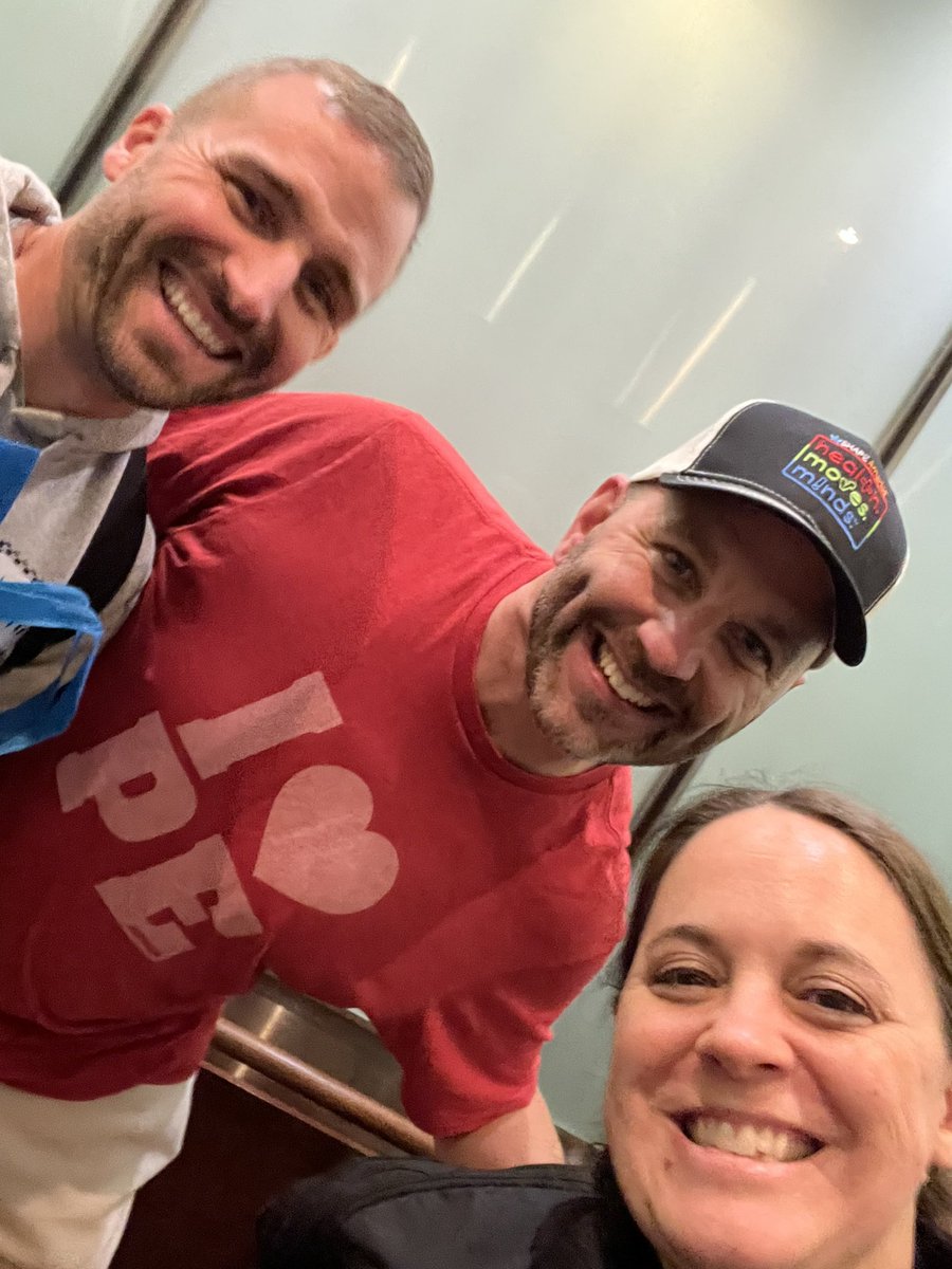 Jen Heebink (@jenheebink) on Twitter photo Elevator selfie with non other than <a href="/DrJoeDeutsch/">Dr. Joe Deutsch</a>!
<a href="/MrJustinLund/">Justin Lund</a> #SHAPEBaltimore <a href="/SHAPEAmerica/">SHAPE America</a> Elevator selfie with non other than <a href="/DrJoeDeutsch/">Dr. Joe Deutsch</a>!
<a href="/MrJustinLund/">Justin Lund</a> #SHAPEBaltimore <a href="/SHAPEAmerica/">SHAPE America</a>