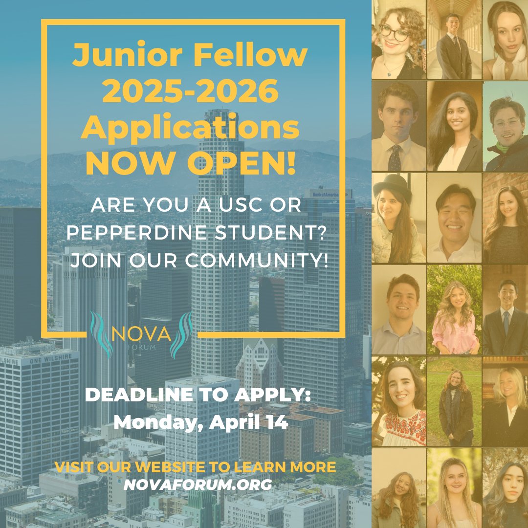 There's still time to apply to be Junior Fellow for 2025-2026 🎉 Applications are due 4/14!

Are you an undergraduate or graduate student interested in exploring the past, present, and future of Catholic thought? Join our community!

📥 Apply at the link in bio