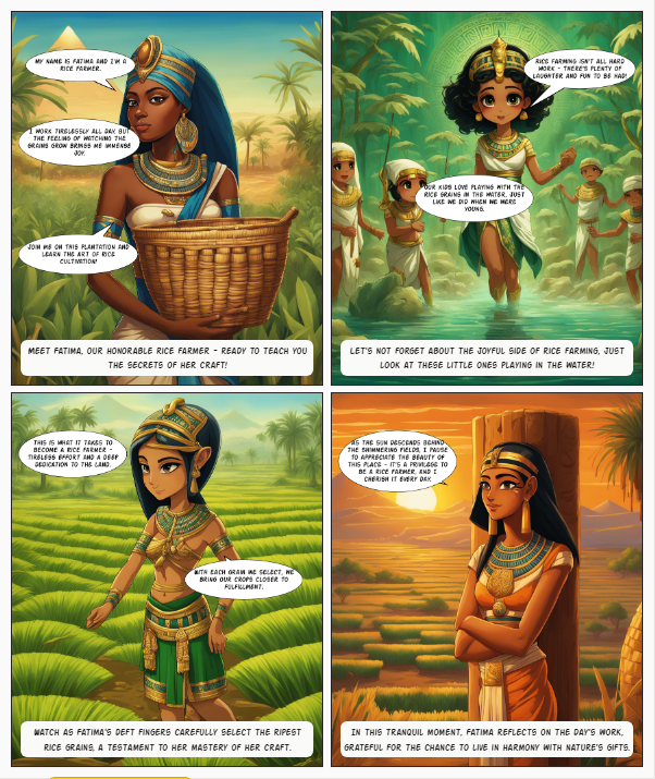 NftMegan's tweet image. 🌾 Hey, foodies! ArtStyleMimi #206 collects rice in water all day. Hard work meets soggy socks! She’ll join your family and teach yummy rice dishes. Ready to welcome her? Let’s explore! ✨🍚 #RiceRoyale #ThreadStart  )🤪