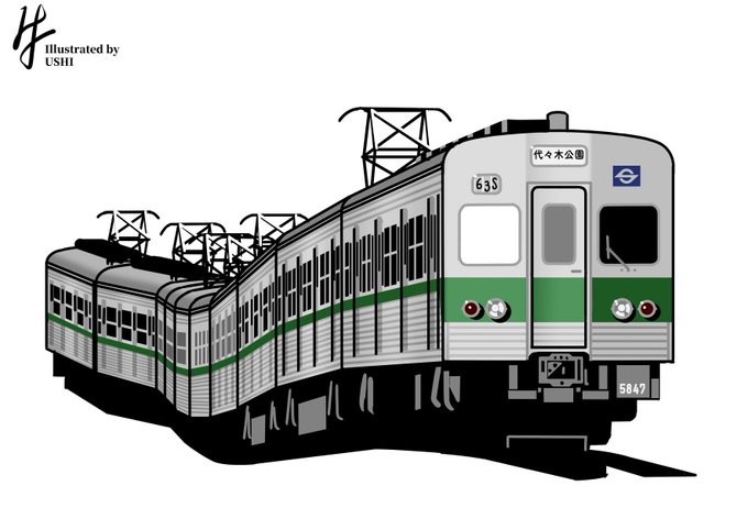 東京メトロ6000系の開発が遅れて5000系が替わりに導入された千代田線の世界線。 