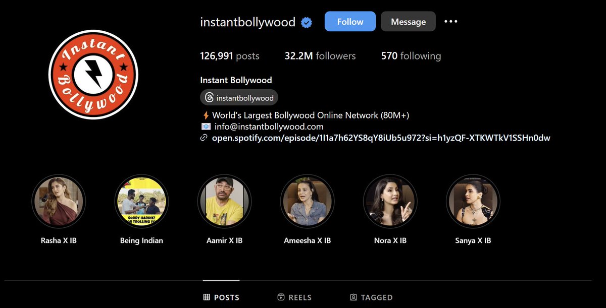 9abevin's tweet image. Did you know that Instagram does not care how much you post in a day? Look at this Instagram channel with 126,911 posts! Isn't that insane?

#SocialMediaGrowth #Marketing #business
