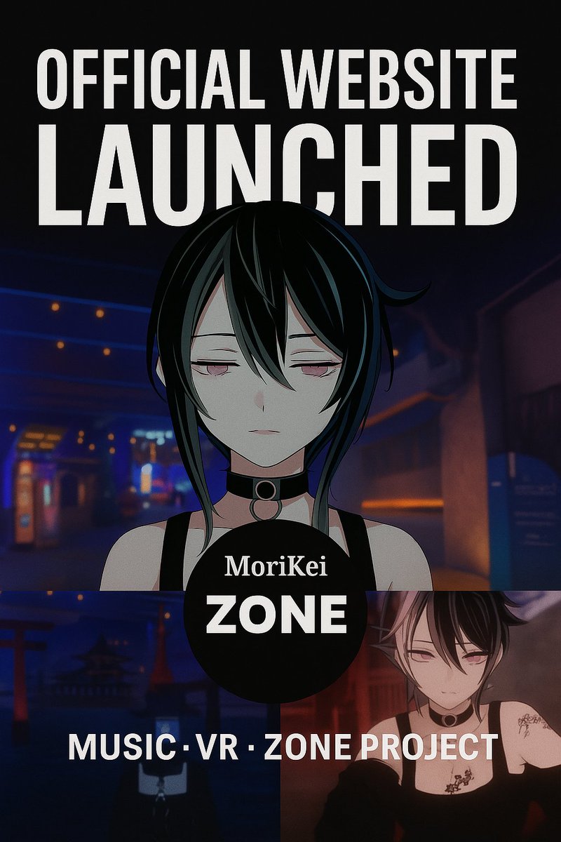 morikei20's tweet image. Just launched the new official website.
Fully in English. Minimal. Global.
Music, VR, and the ZONE Project—now in one place.
morikei-web.com

#ZONE #VRmusic #Web3 #Ambient #電子音楽 #VRChat