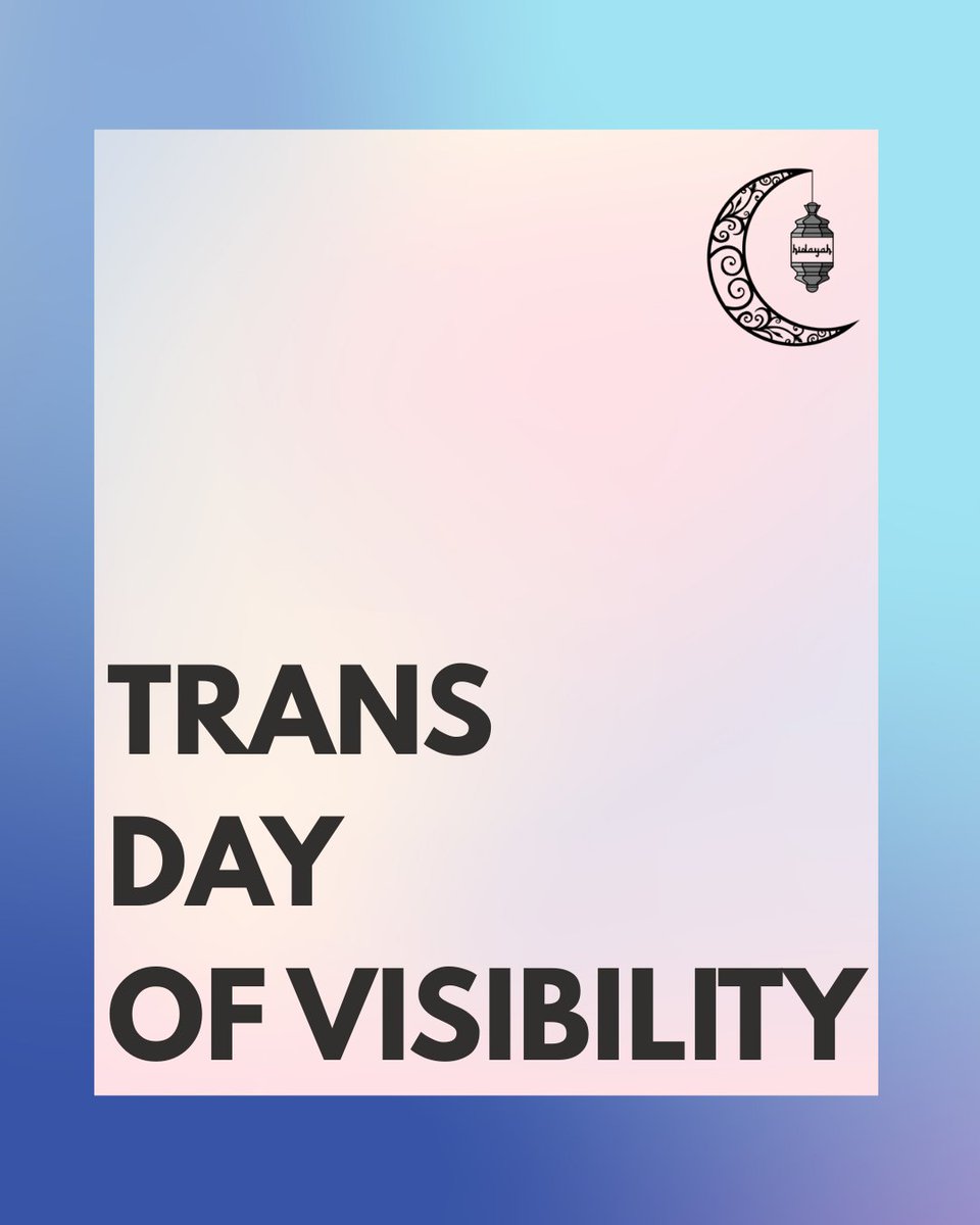 31 March is #TransDayOfVisibility ‍ 🦾🏳️‍⚧️ Against the rising tide of fascism and transphobic policies, we must stand with and support our #Trans siblings now more than ever.

As the late, great Marsha P Johnson said: "No pride for some of us without liberation for all of us"🙏