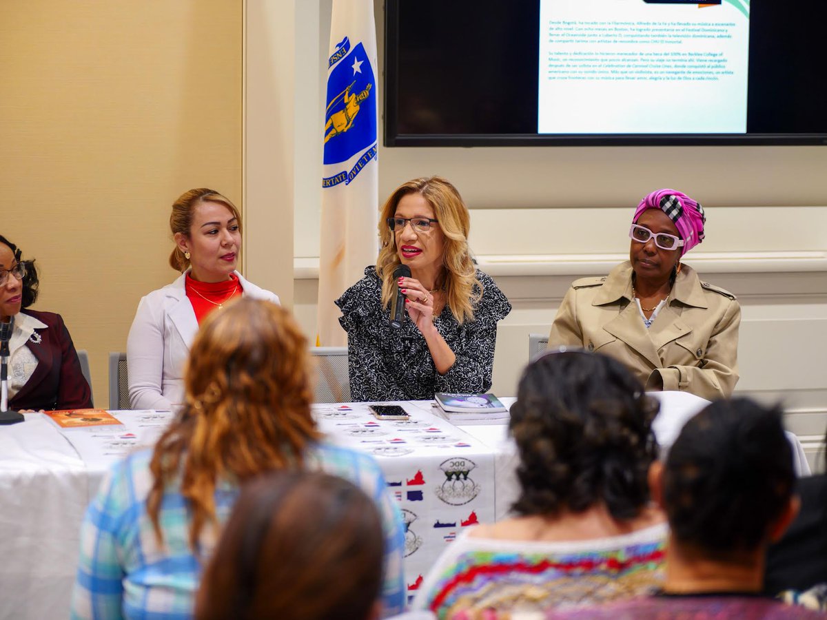 Powerful morning this past Friday at the Women’s Solidarity Breakfast hosted by the Dominican Development Center. We celebrated immigrant women who are leading &amp; shaping their own narratives. These women are building stronger communities through their advocacy &amp; hard work.
