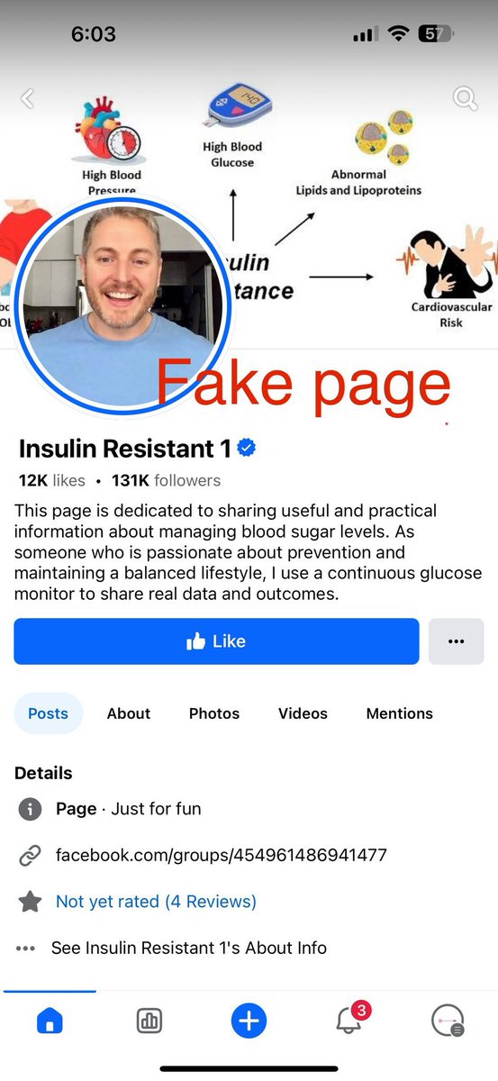 insulinresistnt's tweet image. URGENT: Verified Imposter Stealing My Identity. This imposter is stealing my content, photos, and misleading people using my name. My original verified profile is instagram.com/insulinresista…. Despite 100+ reports from friends/family and directly to @meta, no action has been taken.…