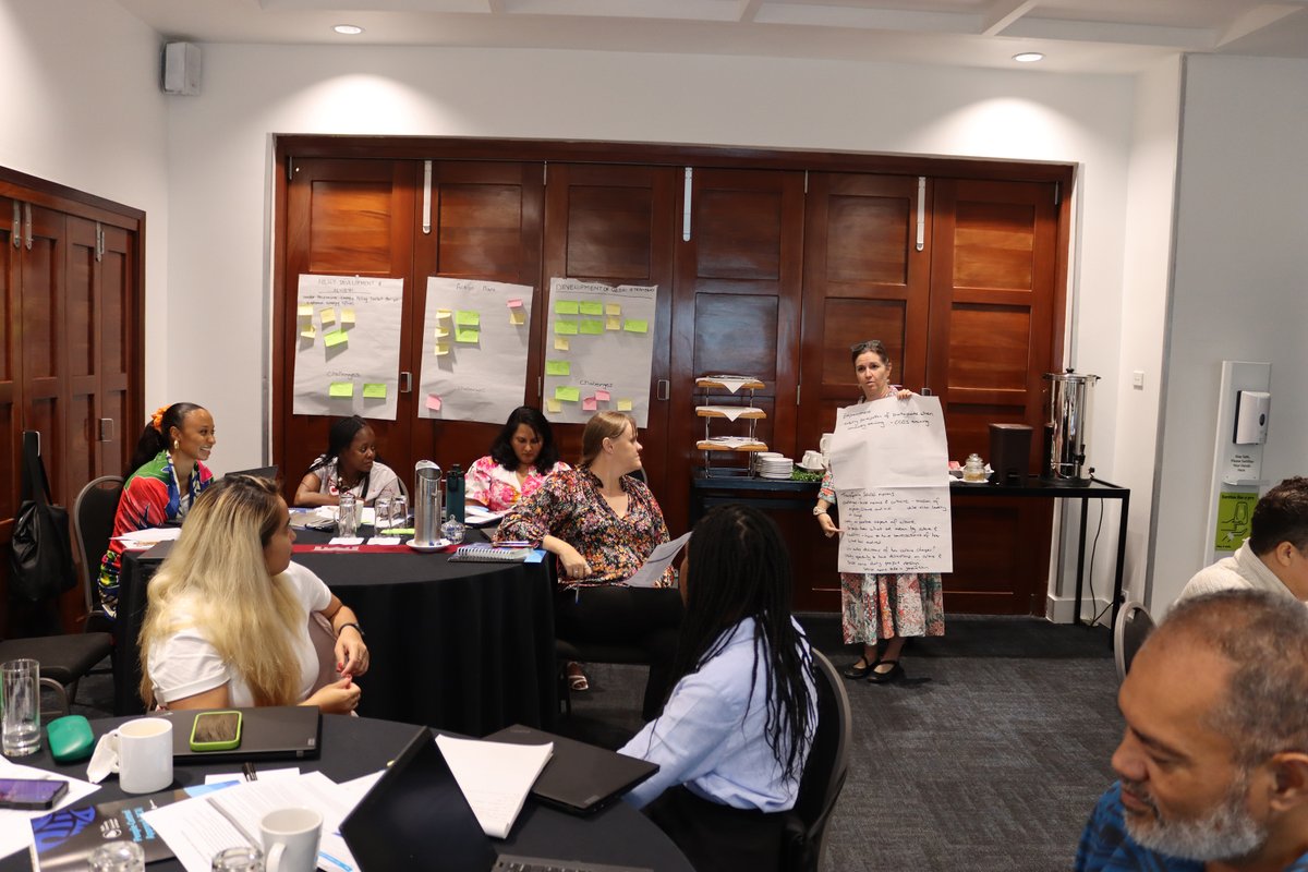 For the first time, GESI advisers from across SPC's divisions gathered in Fiji to connect, share, and strengthen gender equality efforts. A powerful step toward a more inclusive Pacific. 🌊💪

#GESI #GenderEquality #SocialInclusion #PeopleCentredApproach #PacificPeoples