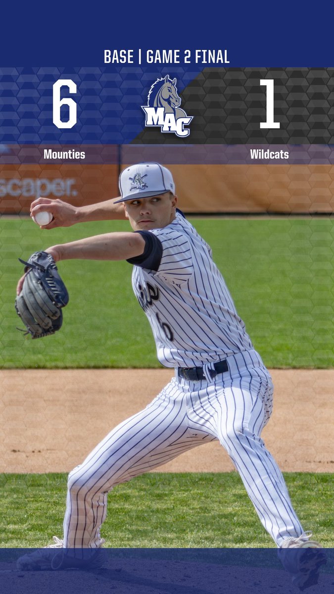 Mount Aloysius Athletics (@mounties_sports) on Twitter photo BASE | Final scores from Williamsport for <a href="/MAC_Baseball/">MAC Baseball</a>
Another three-game winning streak. #HorsePower #d3baseball BASE | Final scores from Williamsport for <a href="/MAC_Baseball/">MAC Baseball</a>
Another three-game winning streak. #HorsePower #d3baseball
