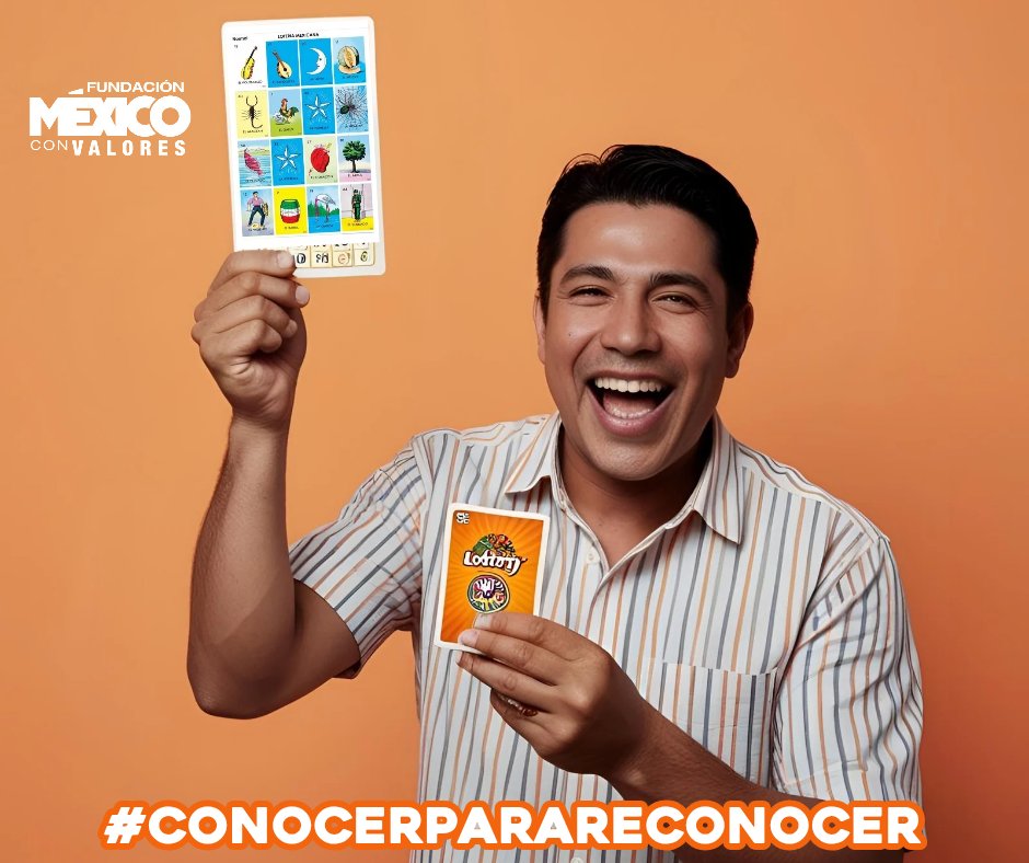 La bandera 🇲🇽, el gallo 🐓, el ciudadan@ de #CorazónNaranja 🧡... ¡Lotería!

¡Conociendo y reconociendo las historias de quienes trabajan día con día por sus comunidades tod@s ganamos!

#MéxicoFuncionaPorSuGente #ConocerParaReconocer