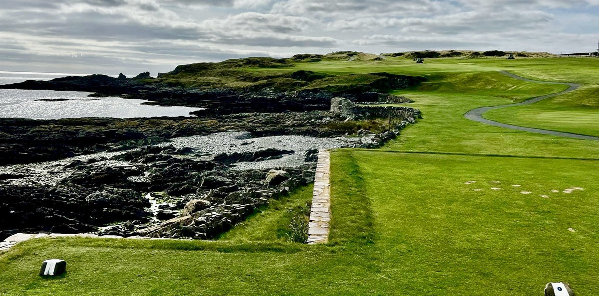 1st Hole, Ardglass Golf Club, Ardglass, Downpatrick, Northern Ireland