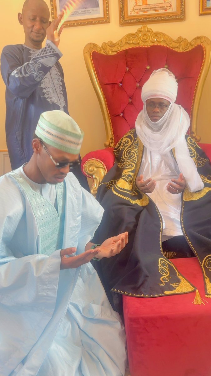 topboifx's tweet image. Earlier in Adamawa Yola, celebrating Eid with HRH Alh Zubairu Adamu(district head of yola), Senator  Dino Melaye, and H.E Atiku Abubakar (Former Vice President of Nigeria)💸☪️

#adamawa #yola #EidMubarak 
@atiku