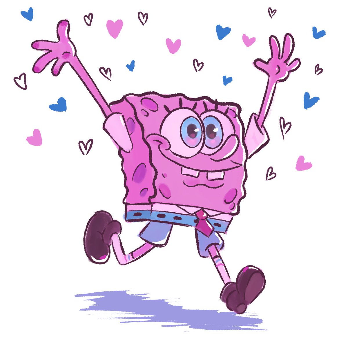 LiFMo_art's tweet image. #TransDayofVisability 🏳️‍⚧️💟✨
#spongetwt