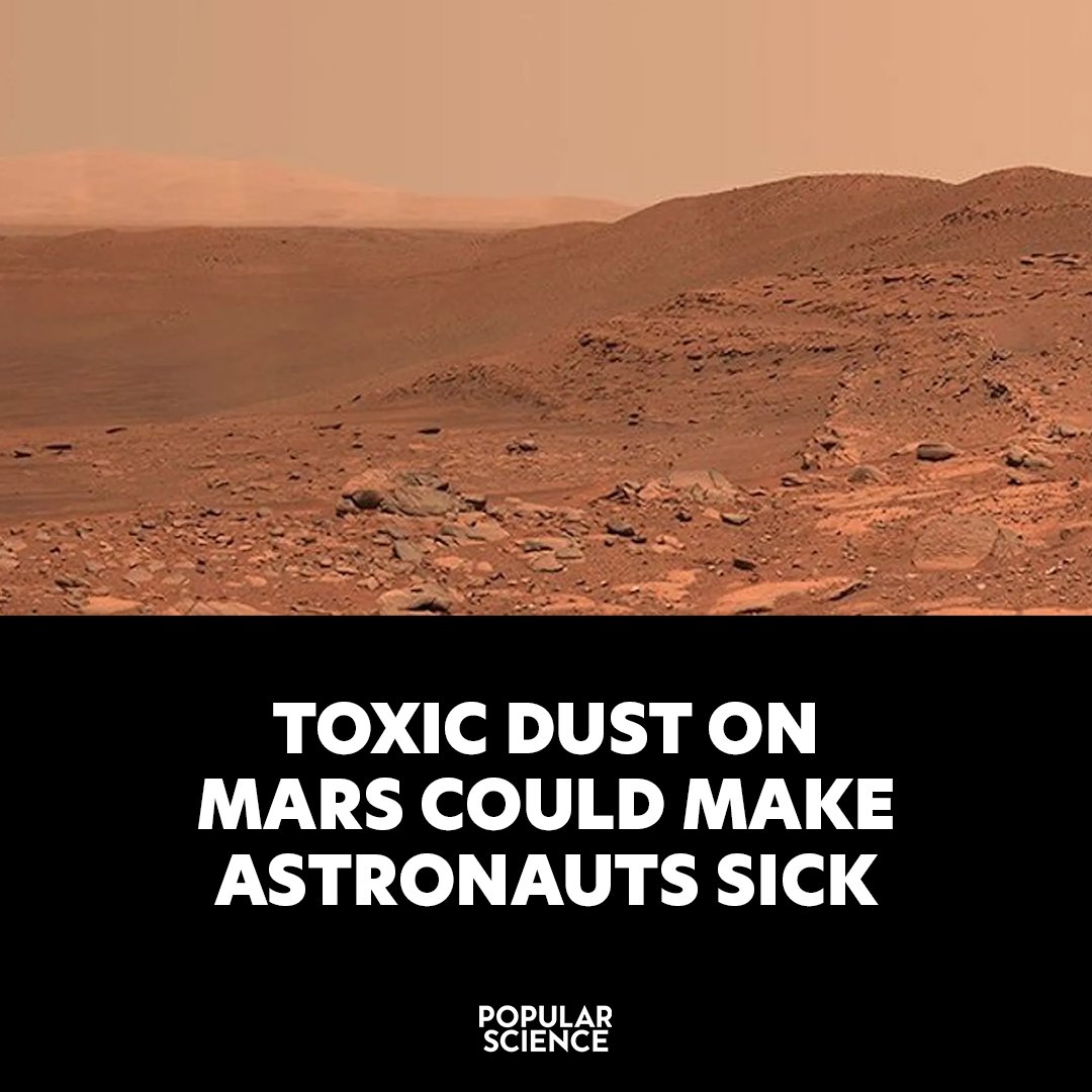 In some ways, particles on the Red Planet are as dangerous as asbestos. trib.al/RRw4nHQ