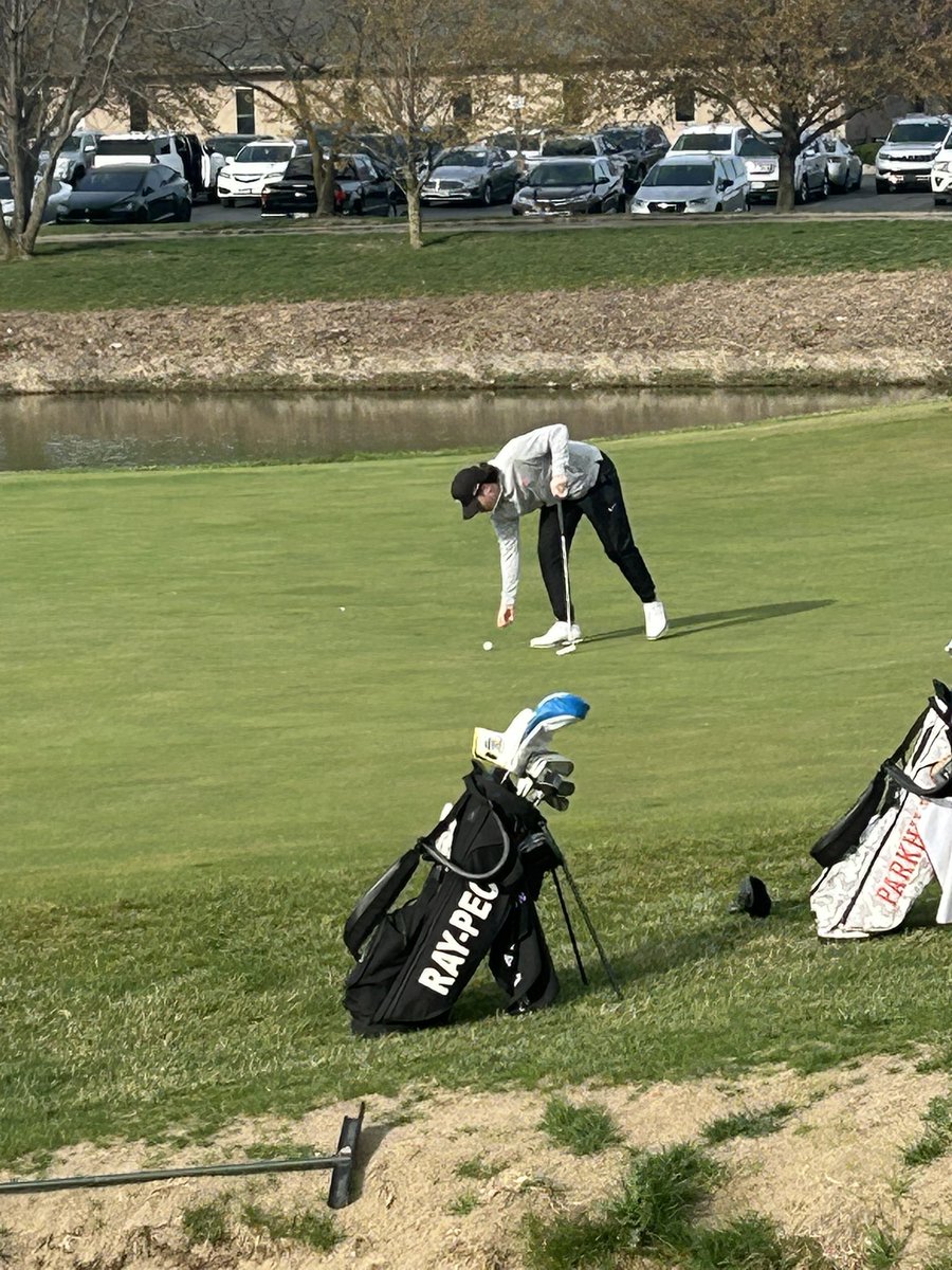 Varsity today at Liberty North Invitational 
Cato 78
King 84
Howell 87
Thomas 91
McBride 96