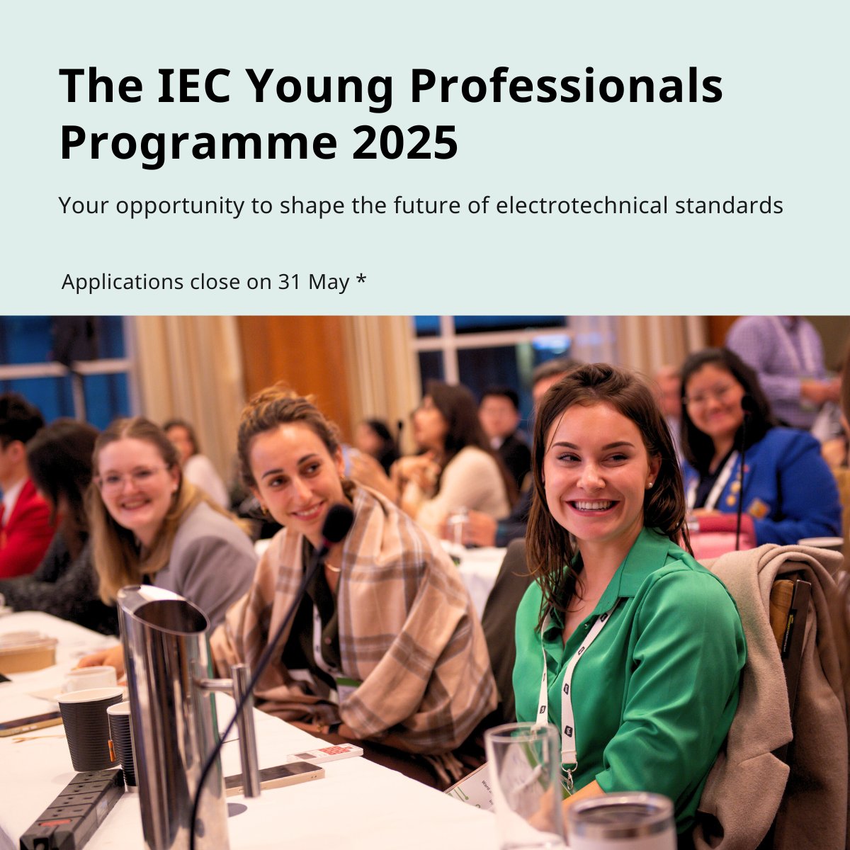 Are you an ambitious #engineer (under 35) passionate about shaping the future of your industry? The IEC Young Professionals Programme #IECYPP is your chance to influence international standards &amp; connect with global experts! Apply today: bit.ly/3CRKsLq