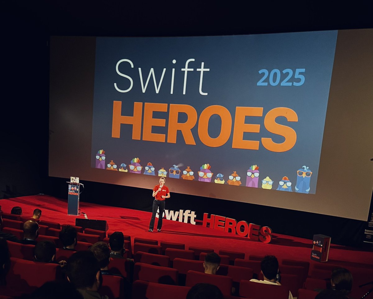 SwiftHeroes 2025 is about to start… 🍿