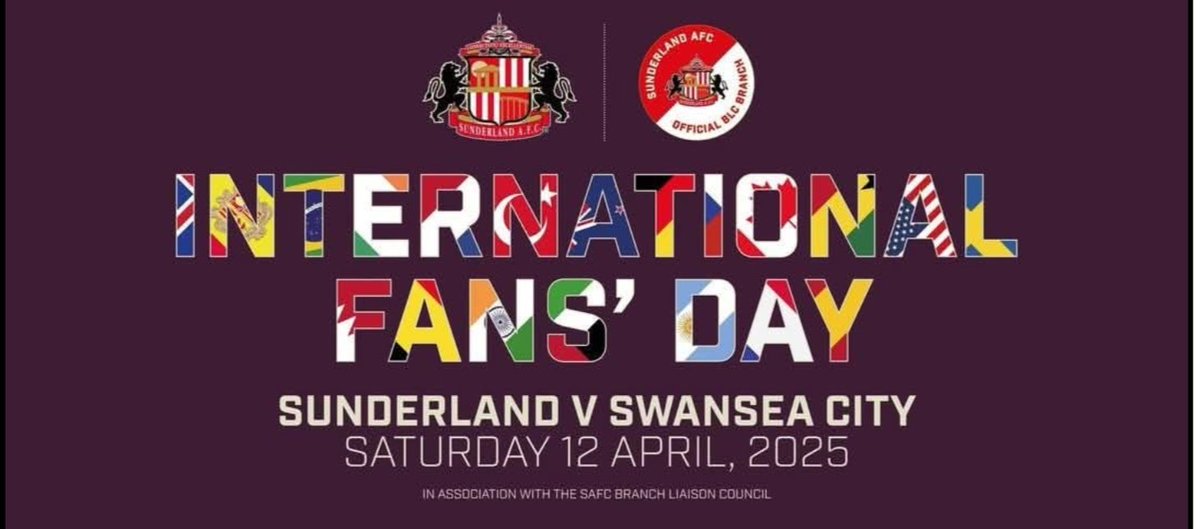 Bilbao Black Cats (@bilbaoblackcats) on Twitter photo ๐จ<a href="/SunderlandAFC/">Sunderland AFC</a> fans around the world, this weekend we'll be doing a Black Cats Chat special livestream pre-match to celebrate International Fans Day for those unable to attend as well as those attending.
Aim is to get as many international fans online as possible.
#SAFC ๐ต๐ช ๐จ<a href="/SunderlandAFC/">Sunderland AFC</a> fans around the world, this weekend we'll be doing a Black Cats Chat special livestream pre-match to celebrate International Fans Day for those unable to attend as well as those attending.
Aim is to get as many international fans online as possible.
#SAFC ๐ต๐ช