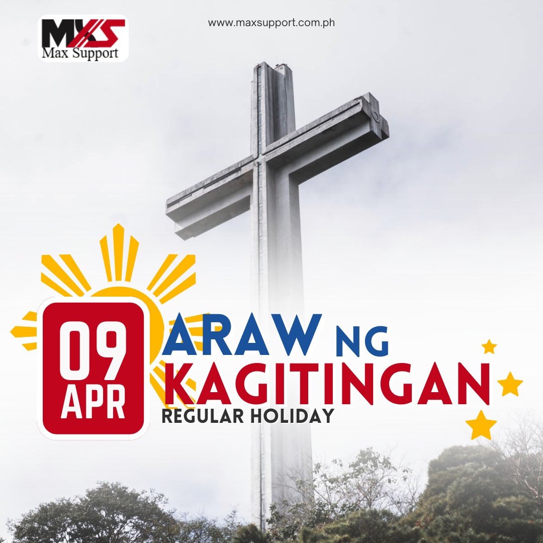 On this Day of Valor, we pay tribute to the brave hearts who fought for freedom in World War II, a legacy that inspires today’s Filipino workforce. 

maxsupport.com.ph

#DayOfValor #FilipinoHeroes #BayaningPilipino
