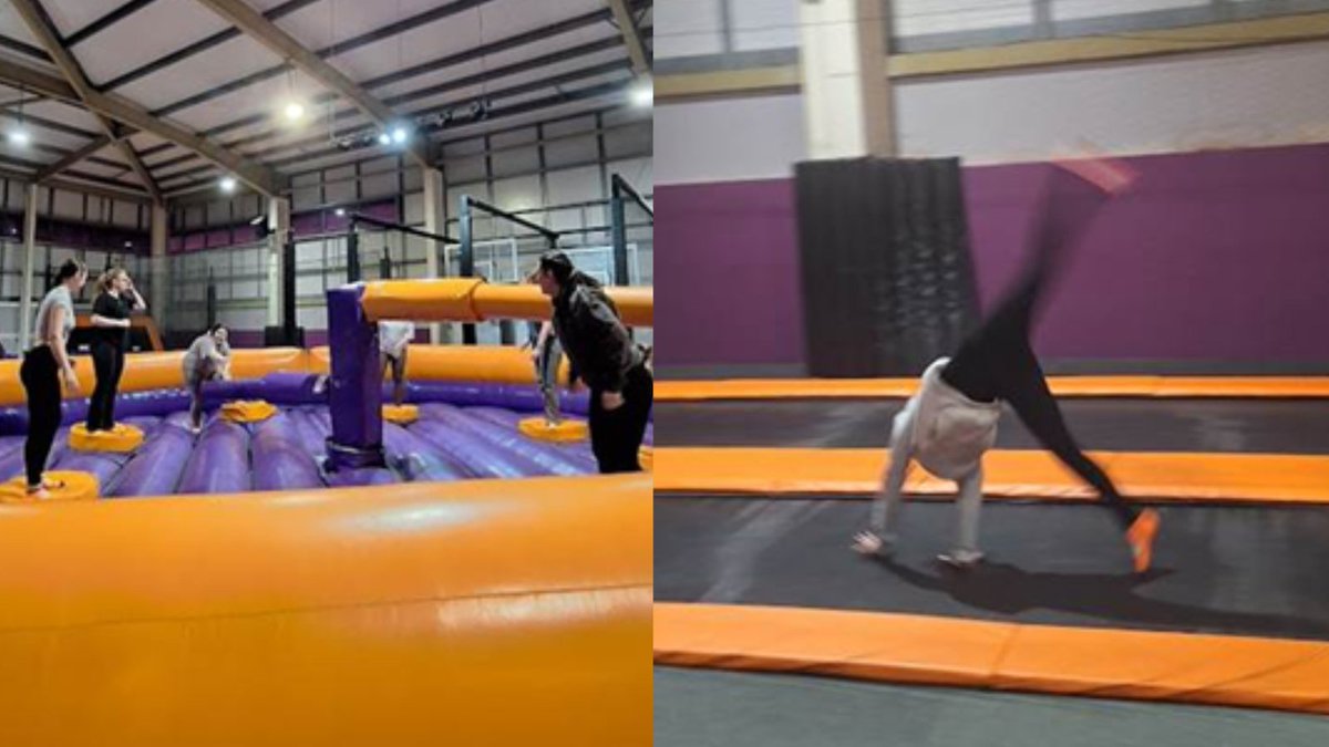 Hop, skip &amp; jump into Spring half-term! 🐣🎉
Our students from Thrapston had a blast at Gravity showing off flips &amp; tricks before tucking into a well-earned McDonald's feast!
A perfect reward for their hard work – with the smiles to prove it! 

#StudentRewards #ProgressSchools