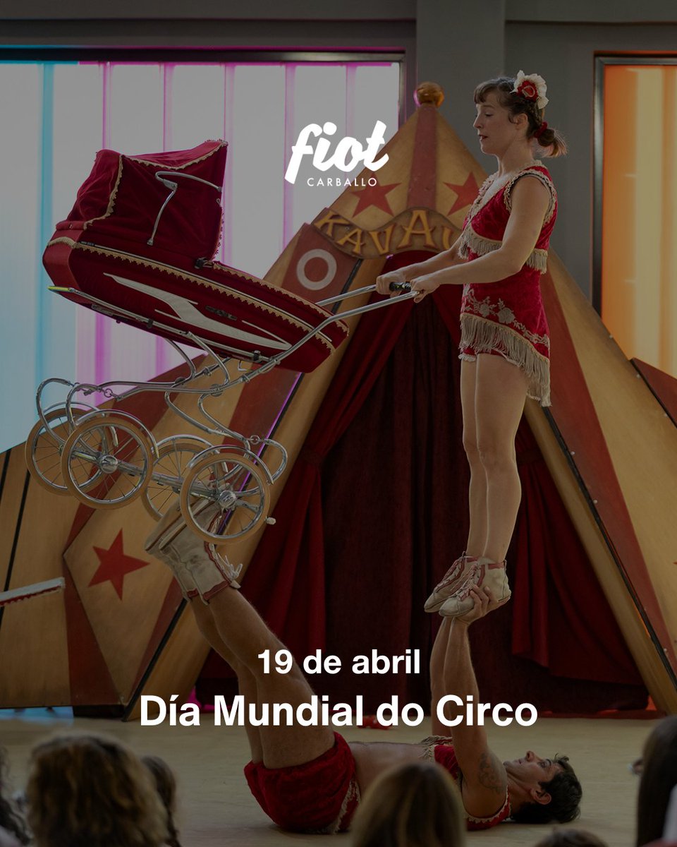 Cada terceiro sábado de abril celébrase o Día Mundial do #Circo 🎪

Na programación do Teatro de Rúa do FIOT sempre hai oco para esta disciplina e encher as rúas (ou o Mercado) de clown, malabares, acrobacias e moita risa.

📸 ‘Lullaby’ de Proyecto Kavauri
 © Vane Rábade