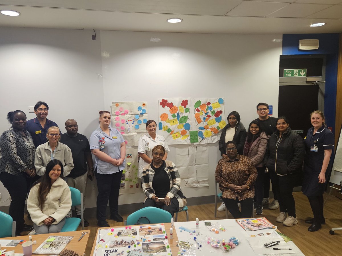 Karen and Lorenzo met the Champions on the wards for Learning Disabilities and Dementia .Together we put the our heads and hearts together, exploring ways to make hospital stays safer, calmer, &amp; more comfortable for patients with learning disabilities, dementia, and their carers