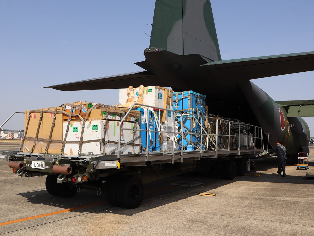 ミャンマー連邦共和国での地震発生後、現地で活動するJICA医療チームへ