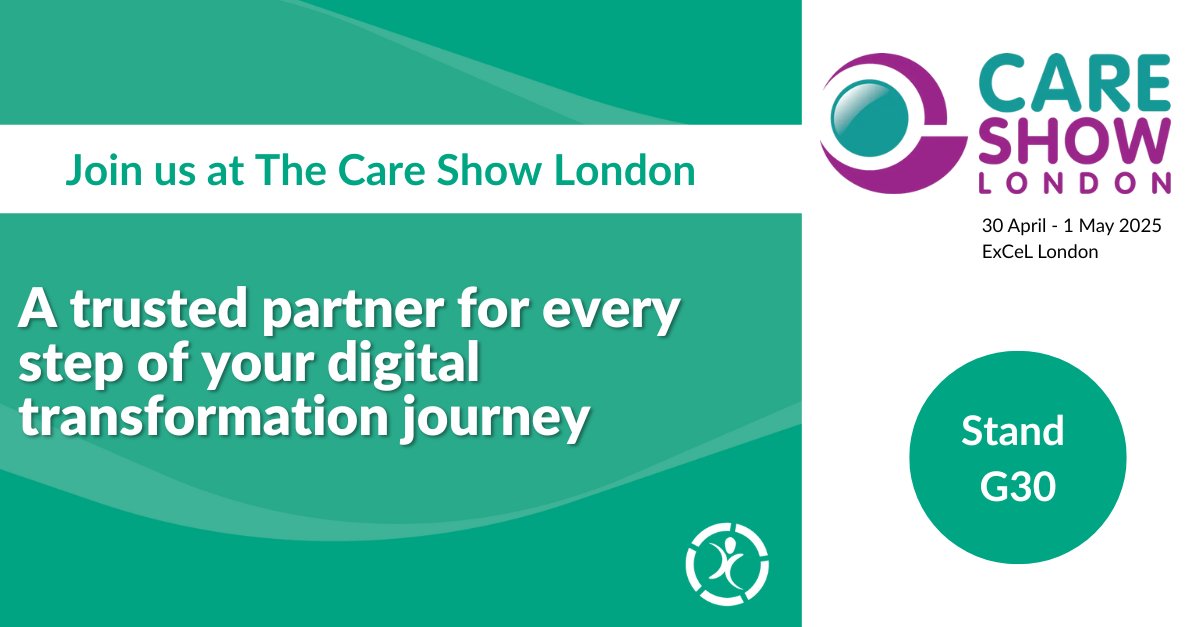 If you're attending the <a href="/CareShow/">Care Show</a> London later this month, come and speak to our friendly team on Stand G30 to discover how our suite of Connected Care Solutions can enable your care service to provide outstanding care! 🙌

#careshowlondon #socialcare #digitalcare