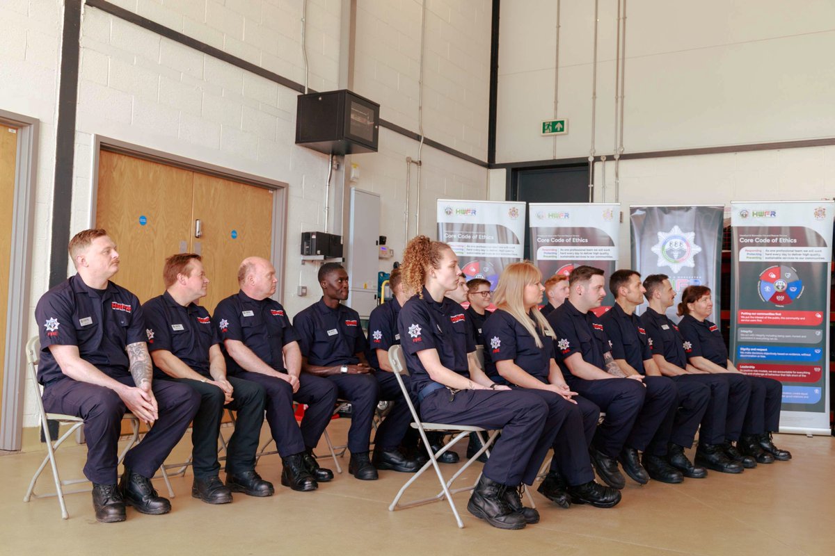 🎉 A huge congratulations to all of our new On-Call Firefighter recruits at their Celebration of Success pass-out ceremony! 🏆🚒 We’re incredibly proud of  you all!

#CelebrationOfSuccess #OnCall #HWFRS