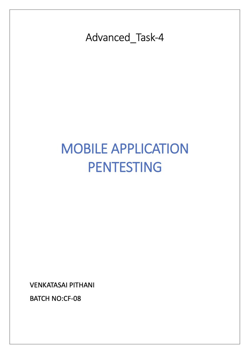brcyrr's tweet photo. Today's suggestions: "Mobile Application Pentesting"❗️👩🏻‍💻

Credit &amp; Link: https://t.co/7gVauQiZXJ 

#cybersecurity #infosec #pentest #pentester #pentesting #mobile #mobileappsec #appsec https://t.co/9yMoOvzSIe