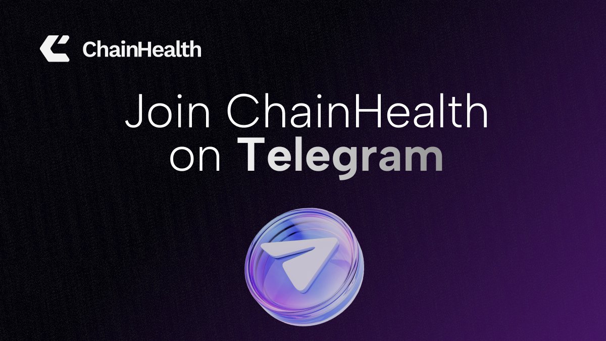 chainhealthai's tweet photo. 🚀 Stay Connected!

Stay updated and engage directly with our team in our Telegram community! Get exclusive insights and be part of the future of decentralized wellness and health innovation 💡

🔗 Community Chat: https://t.co/7B0EvgP5GC 
🔗 Announcements: https://t.co/cisU3kxScO https://t.co/8XxeqHGqkU