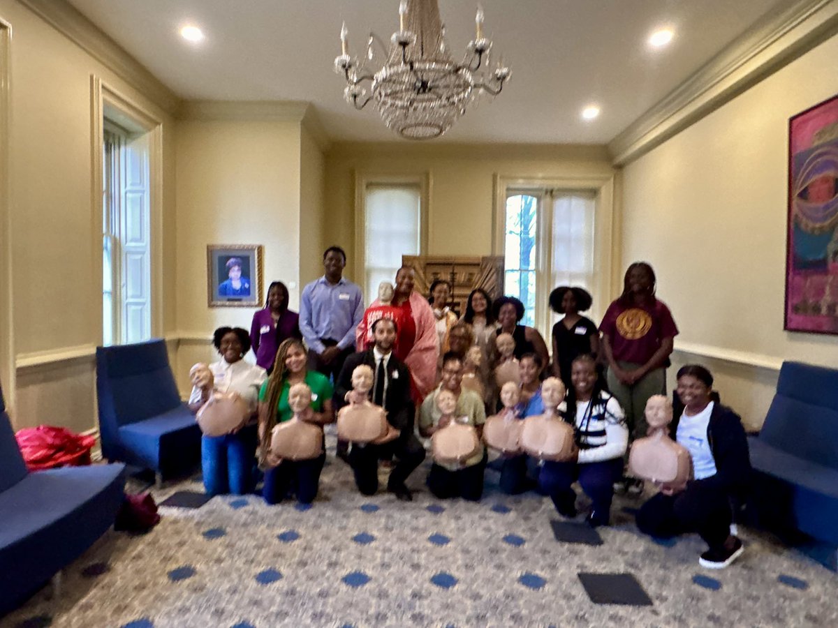 KatherineYBrown's tweet image. 4/5/2025 Honored to speak at Fisk University’s Health Professions Day on allied health, occupational therapy, CPR &amp;amp; for mentorship roundtable @ lunch. Congrats planning team. Job well done!
#FiskUniversity
#HealthProfessionsDay
#DrKatherineYBrown
#LearnCPRAmerica
#kybleadership