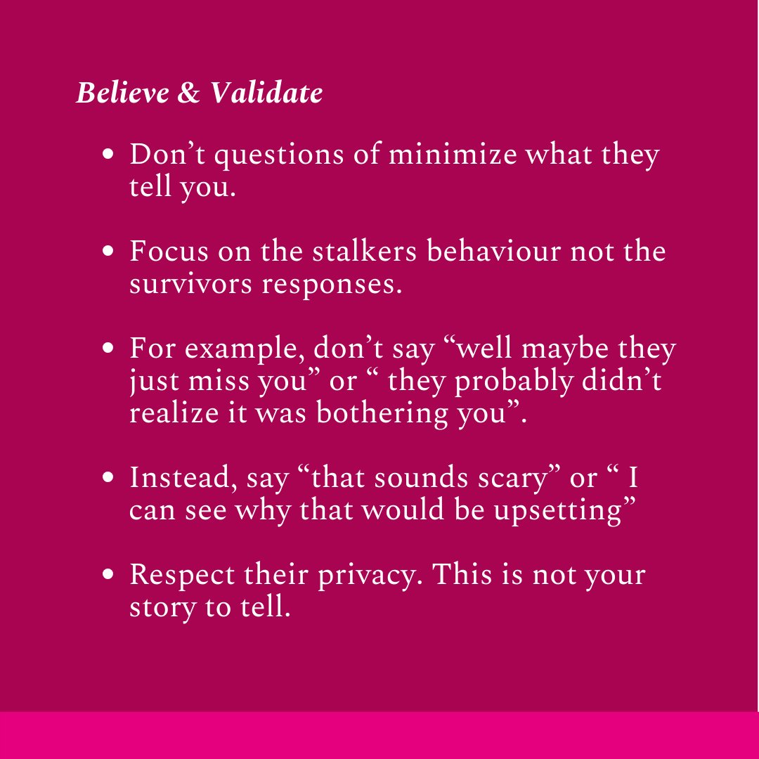 Stalking can leave victims with long-lasting impacts, and it is vital that victims know that we understand this and will continue to work together to empower and support victims.

#NSAW2025 #JoinForcesAgainstStalking