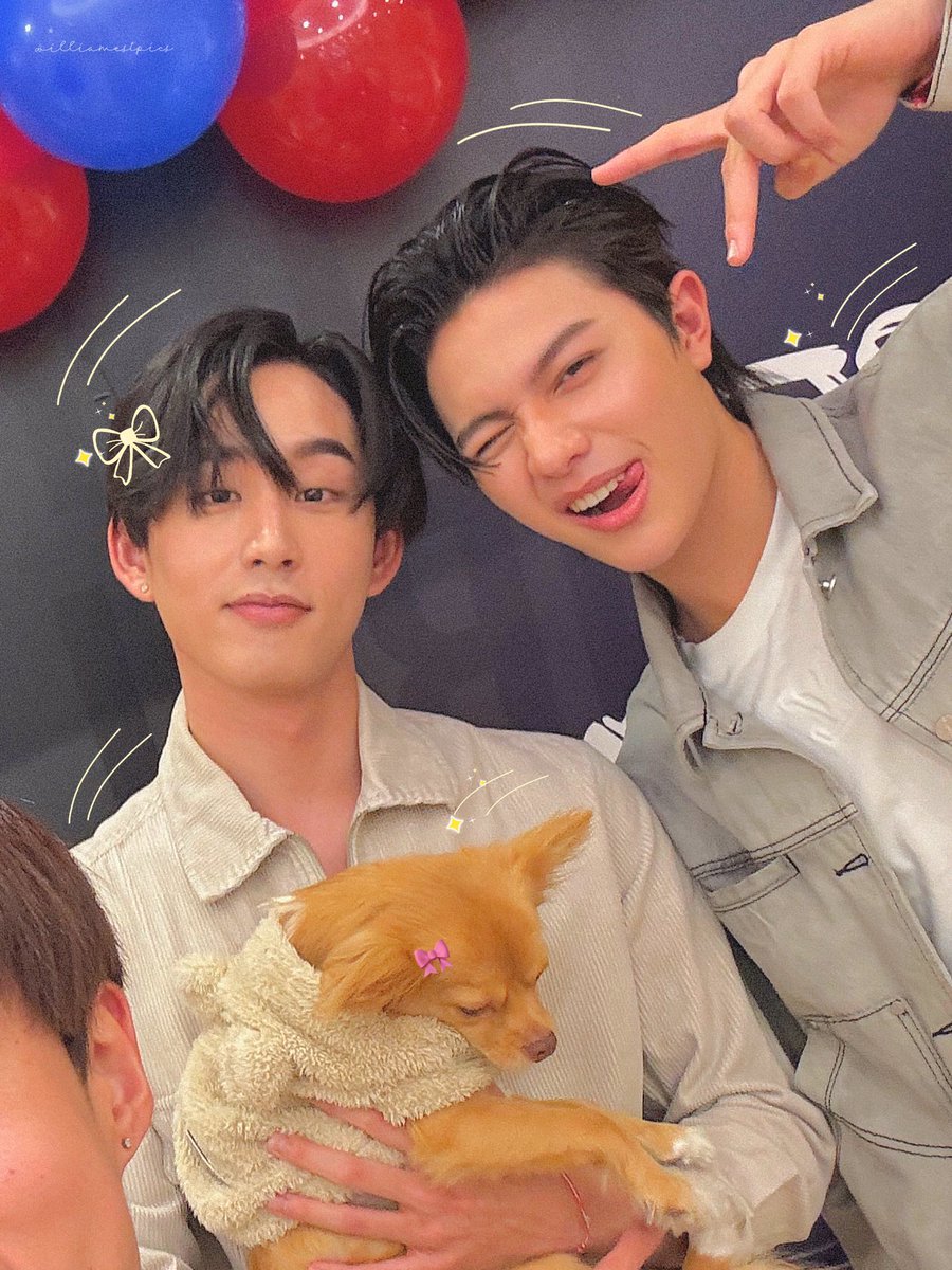 williamest with baby chowon! 🥹🐶🎀🤏🏻