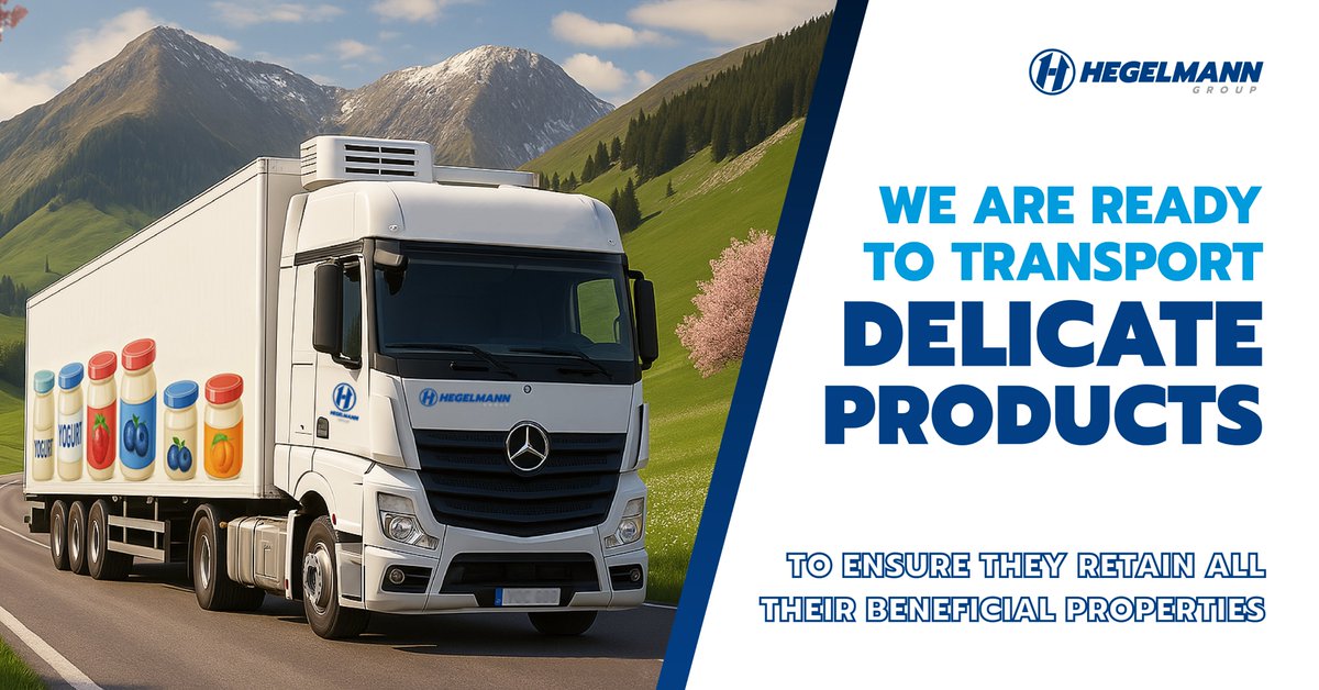 HegelmannGroup (@hegelmanngroup) on Twitter photo Spring is the perfect time to enjoy fresh and healthy foods like a bowl of natural yogurt to boost your day! โ๏ธ๐ฅ
Our #Thermo trailers keep the perfect temperature to deliver yogurt fresh and delicious, every time. โ๐
๐ง frigo@hegelmann.com
#HegelmannGroup #Thermo Spring is the perfect time to enjoy fresh and healthy foods like a bowl of natural yogurt to boost your day! โ๏ธ๐ฅ
Our #Thermo trailers keep the perfect temperature to deliver yogurt fresh and delicious, every time. โ๐
๐ง frigo@hegelmann.com
#HegelmannGroup #Thermo