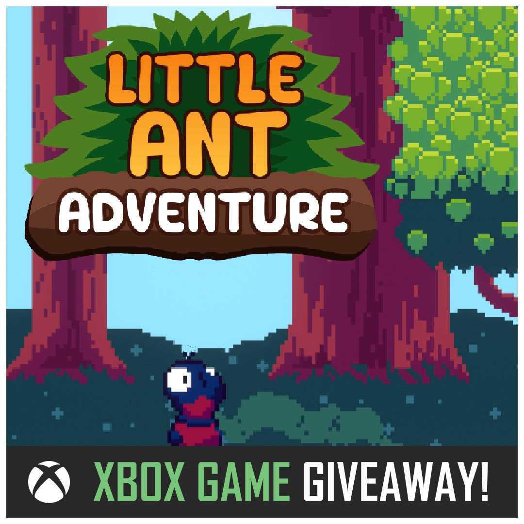 Little Ant Adventure is now on #Xbox  and the #MicrosoftStore! We're giving away a copy!🎉 
🤔How to participate:  
✅Follow us, retweet and like this post.
🎊For every 25 retweets, another winner!   
Valid from 04/08/25 to 04/15/25.     
 #GIVEAWAY #Xbox