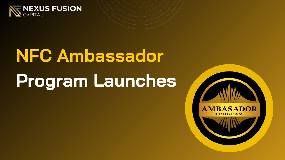 nexusfusioncap's tweet image. We're excited to launch the NFC Ambassador Program, a strategic step to expand our mission through passionate voices in the #Web3 space! 🚀
Please join us to congratulate our first Cohort of Ambassadors:
@BootGordon
@zediogo
@dicarv
They'll help amplify our vision, connect…