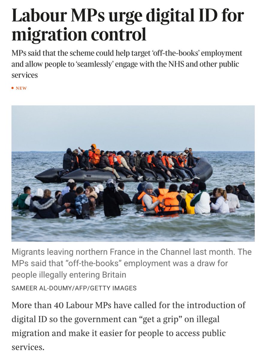 This was always the endgame.

Instead of detaining and then deporting those who are illegally here, the state now proposes digital ID for everyone — forcing the native population to sacrifice civil liberties under the guise of migration control.

Authoritarianism in slow motion.
