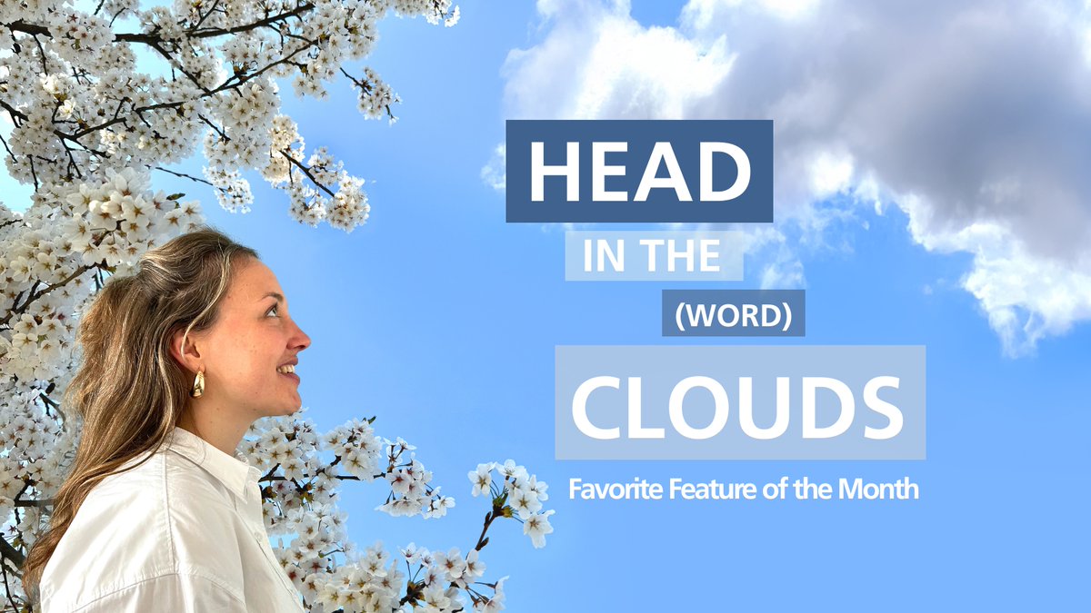 Every cloud has a silver lining—ours is made of words ☁️✨ This month’s favorite feature comes from Camilla, Community and Customer Manager at #MAXQDA. Check out her blog post to see what words love is really made of: ow.ly/WzPk50VvLWI
#QualitativeResearch #DataAnalysis