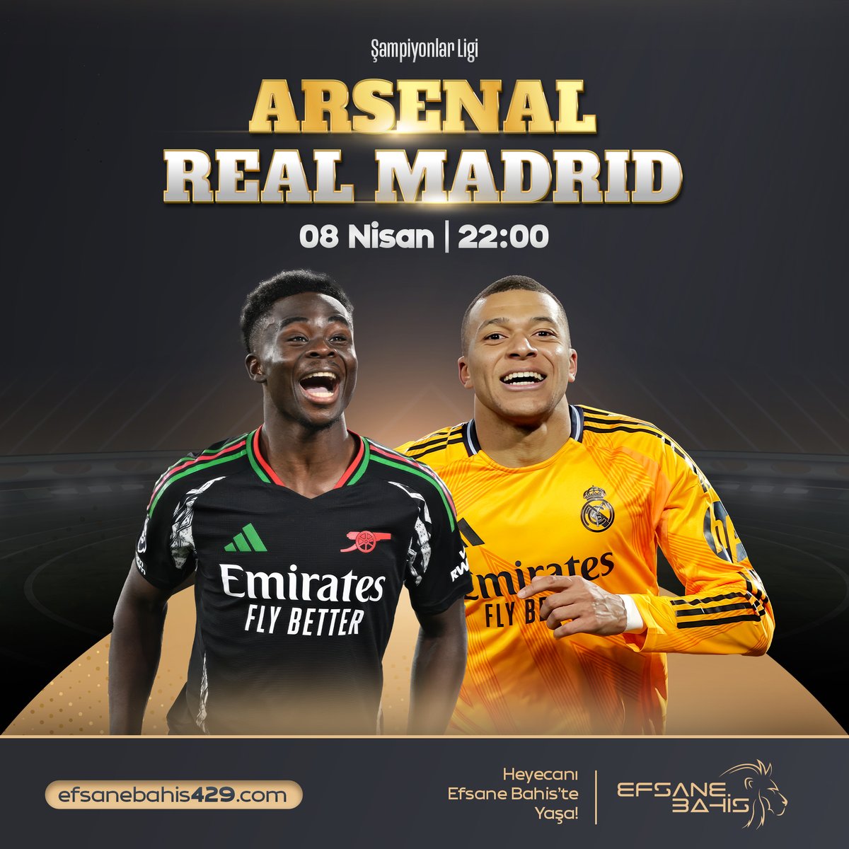 Efsane Bahis'le Salı Bülteninde Efsane Karşılaşmalar Sizlerle!

 ⚽️#BayernMünih - #İnter
 ⚽️#Arsenal-  #RealMadrid

 Efsane Oranlarla Bahis Almak İçin:efsanebahis429.com