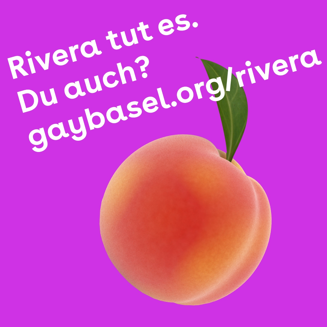 JETZT GayBasel mit einem Beitritt bei RIVERA unterstützen! gaybasel.org/rivera <a href="/gaybasel/">GayBasel</a> #gaybasel