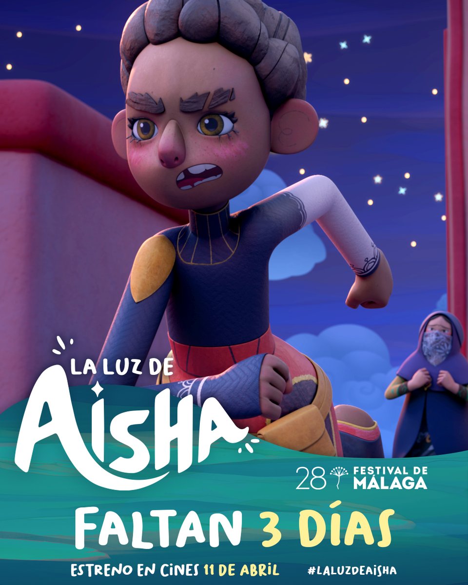 ¡Corriendo al cine! 🎞️

Esta semana llega a la cartelera #LaLuzDeAisha, una película de animación cargada de aventura, humor y valores educativos para grandes y pequeños. 🎟️ Estreno 11 de abril.