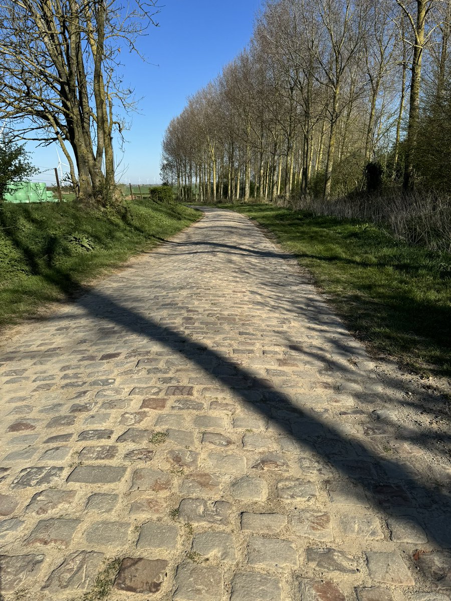 Nice to see you again, cobbles 😏

Ravi de vous revoir 🤩

📍 Sector 28 - Fontaine au Tertre 

#ParisRoubaix